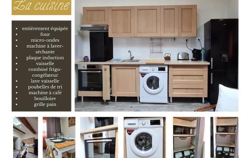 Tournus Apartamento | Velours 2, Spacieux, cozy, moderne