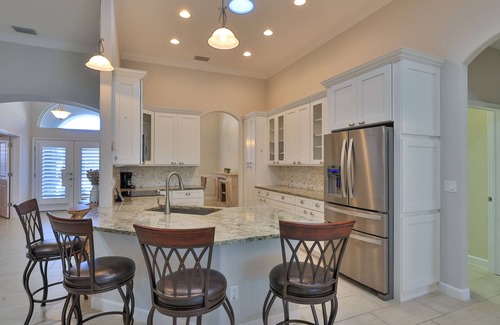 New Smyrna Beach Casa | Venetian Bay Luxury 4 Bedroom Estate Pool Beach Home Gated Golf Community