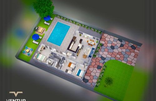 Driftwood Casa | Ventur Oasis Lux Hollywood Private Pool Retreat