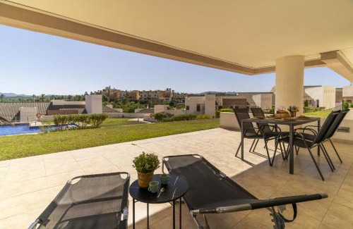 Vera Apartamento | Vera Valle Del Este Bajo Jardín Piscina Parking