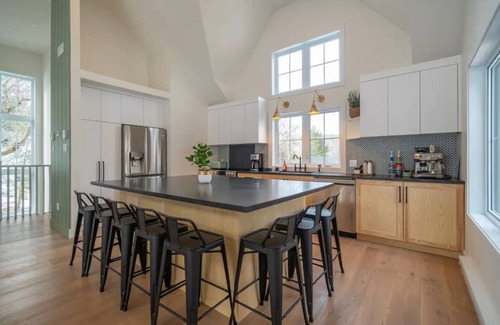 Stanstead Township Chalet De Esquí | Verdē-Magog-SPA-10 personnes-Accès au lac