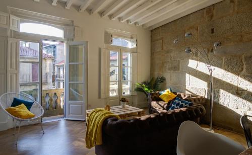 Centro histórico de Pontevedra Apartamento | Verdura Suites ArchSense Apartments