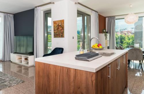 Vitosha District Apartamento | Vertigo Modern 2-Bedroom Apartment with Parking & Vitosha View