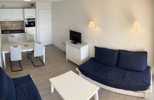 Morgat Apartamento | Muy bonito apartamento con vistas al mar en residencia