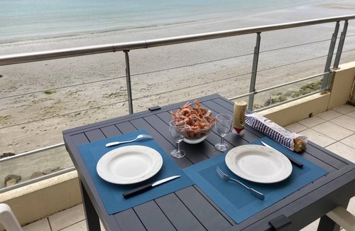 Morgat Apartamento | Muy bonito apartamento con vistas al mar en residencia