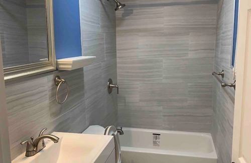 Levittown Casa | Very peaceful bedroom with separate bathroom and entrance