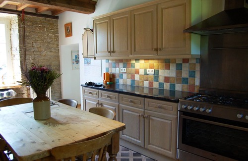 Percy-en-Normandie Casa | Muy espaciosa recientemente renovado 18th Century granja en Semi Ambiente Rural