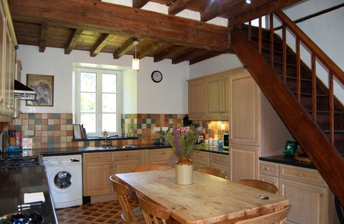 Percy-en-Normandie Casa | Muy espaciosa recientemente renovado 18th Century granja en Semi Ambiente Rural