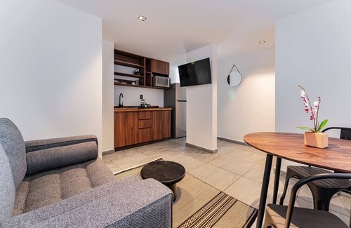 Santa María la Ribera Apartamento | VH | Comfy space 1BR + gym | StaMa la Ribera | 122