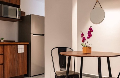 Santa María la Ribera Apartamento | VH | Cozy Apt StaMa la Ribera terraza privada| 129