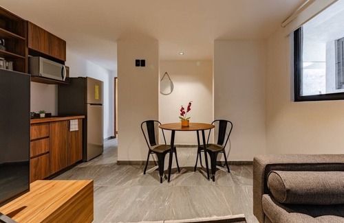 Santa María la Ribera Apartamento | VH | Cozy Apt StaMa la Ribera terraza privada| 129