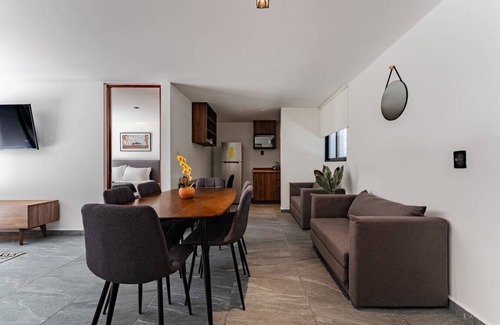 Santa María la Ribera Apartamento | VH | Depa familiar StaMa la Ribera | gym | 125