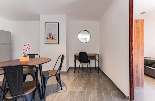 Santa María la Ribera Apartamento | VH | Bonito depa+sofá cama | Sta M la Ribera | 235