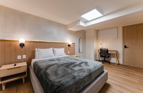 Escandón I Sección Casa | VH | Private bedroom + wifi and rooftop | 349