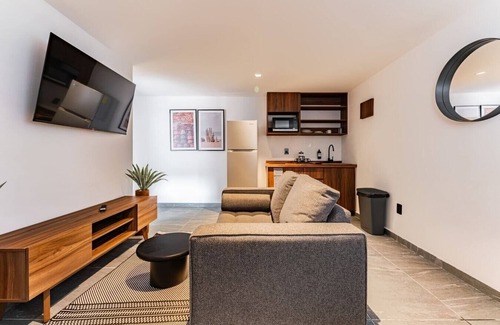 Santa María la Ribera Apartamento | VH | Relajate Sta Ma la Ribera 1BR + rooftop | 83