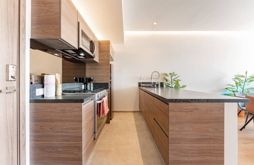 Coyoacán Apartamento | VH | Zona de hospitales | 2 rec+gym+wifi | 28