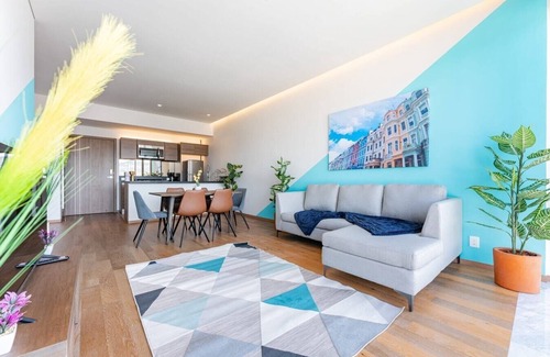 Coyoacán Apartamento | VH | Zona de hospitales | 2 rec+gym+wifi | 28