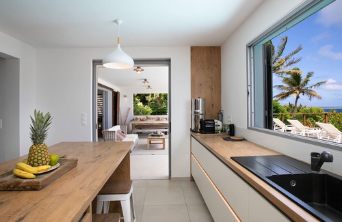 Cul de Sac Villa | Villa con vistas al mar y auténtico encanto único!