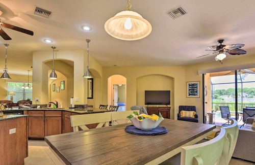 Rotonda Lakes Casa | Vibrant Rotonda West Home w/ Lanai & Grill!