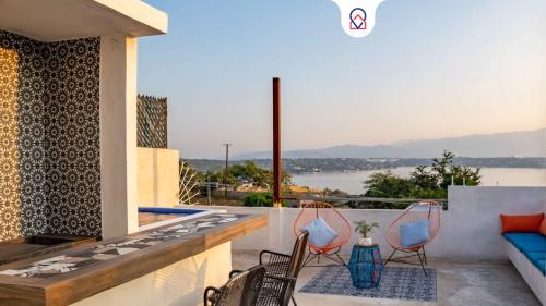 Tequesquitengo Casa | Vida Casa Kuxtal Rooftop con vista al Lago