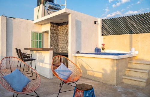 Tequesquitengo Casa | Vida Casa Kuxtal Rooftop con vista al Lago