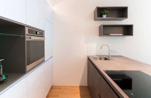 Hietzing Apartamento | Vienna Residence | Trendy business apartment with walk-in wardrobe, aircon and private terrace #6368
