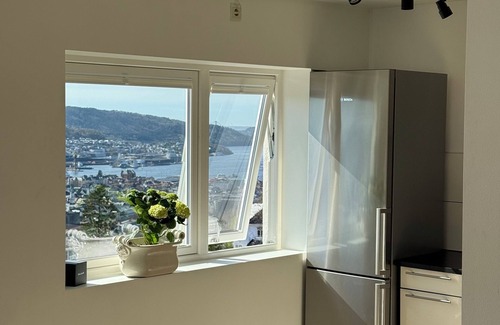 Bergenhus Apartamento | View apartment in Bergen - Walking distance to the city center and beautiful city mountains