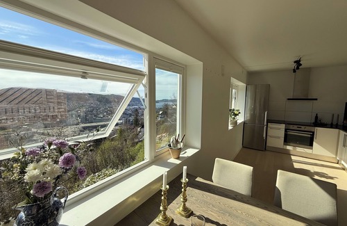 Bergenhus Apartamento | View apartment in Bergen - Walking distance to the city center and beautiful city mountains