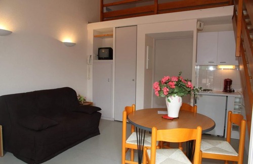 Aulus-les-Bains Apartamento | 100m del centro estación, vista montaña, fitness, parking, tv, 25m², Guzet