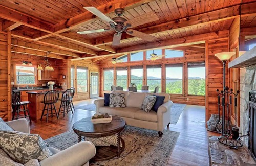 Clayton Cabina | VIEWS! Mountain Sunsets & Stars! - The Green Cabin