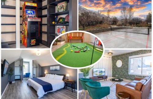 Draper Casa | Views of Lone Peak and mini golf