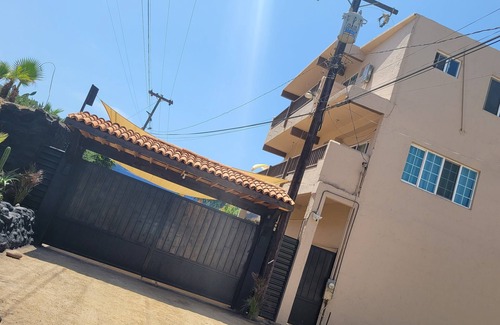 La Fonda Casa | Views to teh ocean and very big outfdoor patio with fire place