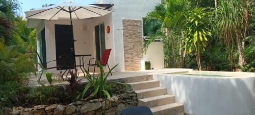 Centro de la ciudad de Tulum Casa | Viila Ixchel jungle pool
