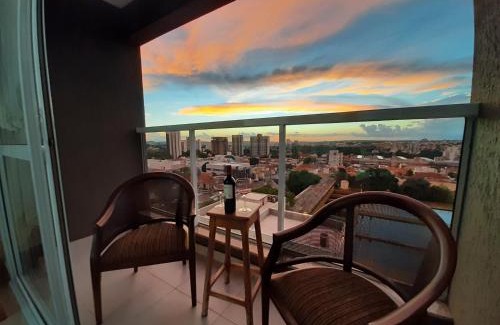 Sao Carlos Apartamento | VIKINGS- Alto Padrão, Apto Rústico com conforto,Wifi e vista incrivel máx 4