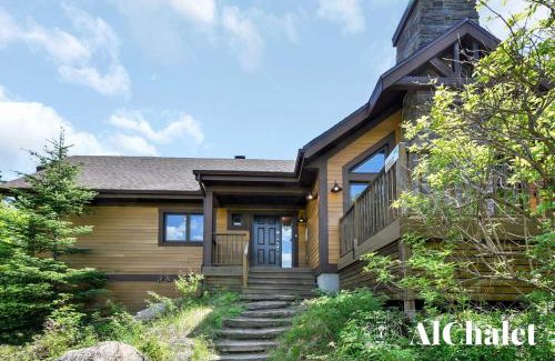 Petite-Riviere-Saint-Francois Chalet De Esquí | Villa Alpine - Alpin en Foret avec Spa