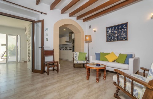 Colonia de Sant Pere Casa | VILA CA SHERMANO - Bonito apartamento para 6 personas en Colonia de Sant Pere. WiFi Gratis