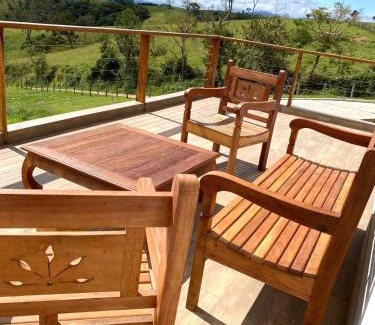 Cunha Casa | Vila Santa Cruz Cunha com Vista Exuberante