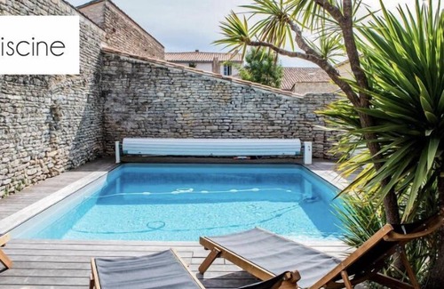Saint-Clement-des-Baleines Casa | Villa de Charme au Calme - Piscine - Plage a Pied