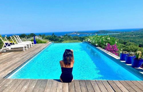 Pinarellu Villa | Villa de luxe vue mer et piscine