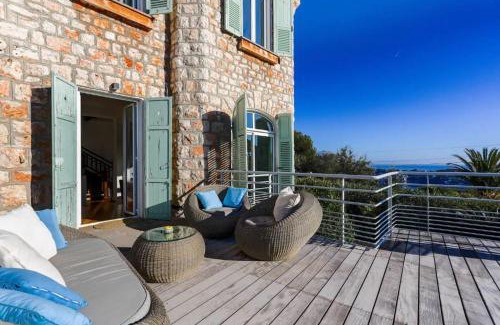 Mont Boron Casa | Villa Élégante Nice avec Vue Mer