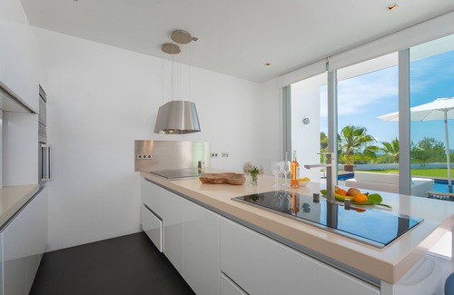 Sant Josep de sa Talaia Villa | Villa '10-9' con vistas al mar, Wi-Fi y aire acondicionado