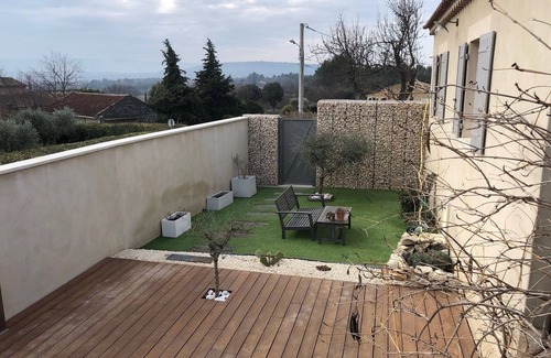 Joucas Casa | Villa de 130m2 con piscina sobre rasante cerca de Gordes y Rosellón.