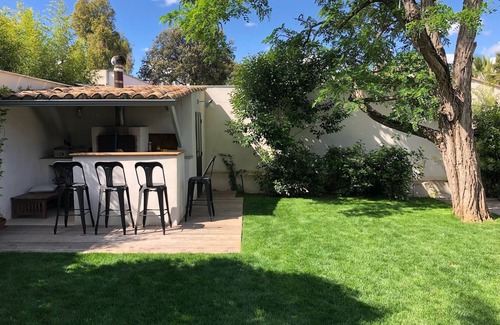 Perols Casa | Villa 220m2 pool 5 min from the sea. 10 people, ideal family