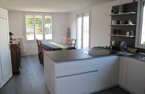 La Baule-Escoublac Villa | Villa de 3 dormitorios, jardín, tranquilo, a 500 metros de la playa de Benoit, cerca de tenis, centro ecuestre