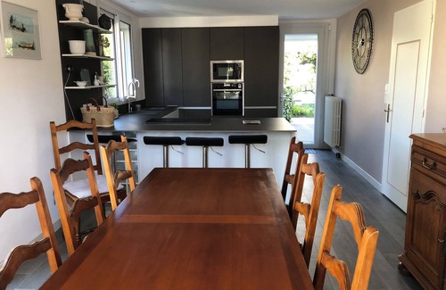 La Baule-Escoublac Villa | Villa de 3 dormitorios, jardín, tranquilo, a 500 metros de la playa de Benoit, cerca de tenis, centro ecuestre