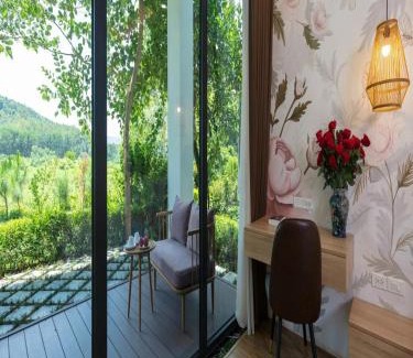 Phuc Yen Apartamento | Villa 3 phòng ngủ thiên nhiên - bể bơi - đầy đủ tiện nghi