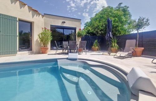 Saint-Maximin Casa | Villa 6 pers - grande terrasse & piscine privée