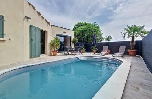 Saint-Maximin Casa | Villa 6 pers - grande terrasse & piscine privée