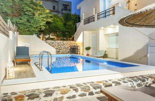 Vathianos Kampos Apartamento | Villa "A casa d' Irene"- Seaview Villa with private pool