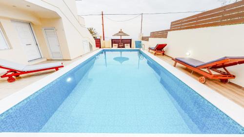 Vathianos Kampos Apartamento | Villa "A casa d' Irene"- Seaview Villa with private pool